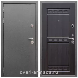 Левые входные двери, Дверь входная Армада Оптима Антик серебро / МДФ 10 мм ФЛ-242 Эковенге