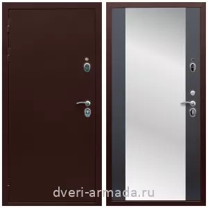 Антивандальные для квартир, Дверь входная Армада Люкс Антик медь / МДФ 16 мм СБ-16 Венге с замками