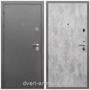 Входные двери Люксор, Дверь входная Армада Оптима Антик серебро / МДФ 6 мм ПЭ Цемент светлый