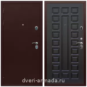 Входные двери толщиной 1.2 мм, Дверь входная Армада Люкс Антик медь / МДФ 16 мм ФЛ-183 Венге