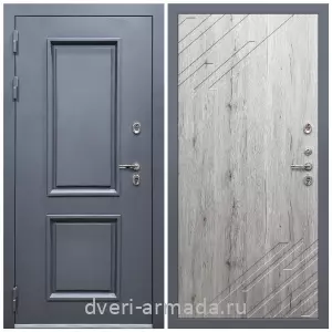 Уличные двери для коттеджа, Дверь входная уличная в дом Армада Корса / МДФ 16 мм ФЛ-143 Рустик натуральный