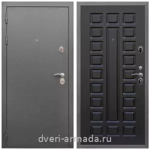 Левые входные двери, Дверь входная Армада Оптима Антик серебро / МДФ 16 мм ФЛ-183 Венге
