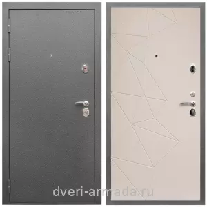 Офисные, Дверь входная Армада Оптима Антик серебро / МДФ 16 мм ФЛ-139 Какао нубук софт