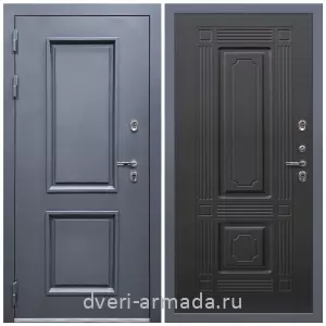 Большие входные двери, Дверь входная уличная в дом Армада Корса / МДФ 16 мм ФЛ-2 Венге
