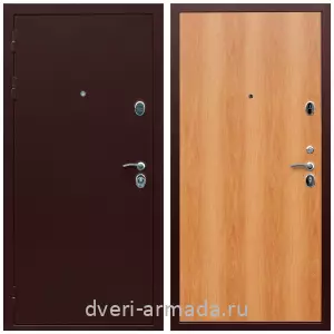 C порошковой окраской, Дверь входная Армада Люкс Антик медь / МДФ 6 мм ПЭ Миланский орех