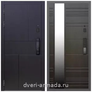 Двери МДФ для квартиры, Умная входная смарт-дверь Армада Оникс МДФ 10 мм Kaadas K9 / МДФ 16 мм ФЛЗ-Сити Венге