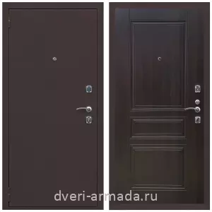 Правые входные двери, Дверь входная Армада Комфорт Антик медь / МДФ 6 мм ФЛ-243 Эковенге