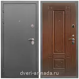 Дверь входная Армада Оптима Антик серебро / МДФ 16 мм ФЛ-2 Мореная береза