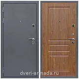 Дверь входная Армада Престиж Антик серебро / МДФ 16 мм ФЛ-243 Мореная береза