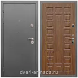 Дверь входная Армада Оптима Антик серебро / МДФ 16 мм ФЛ-183 Морёная береза